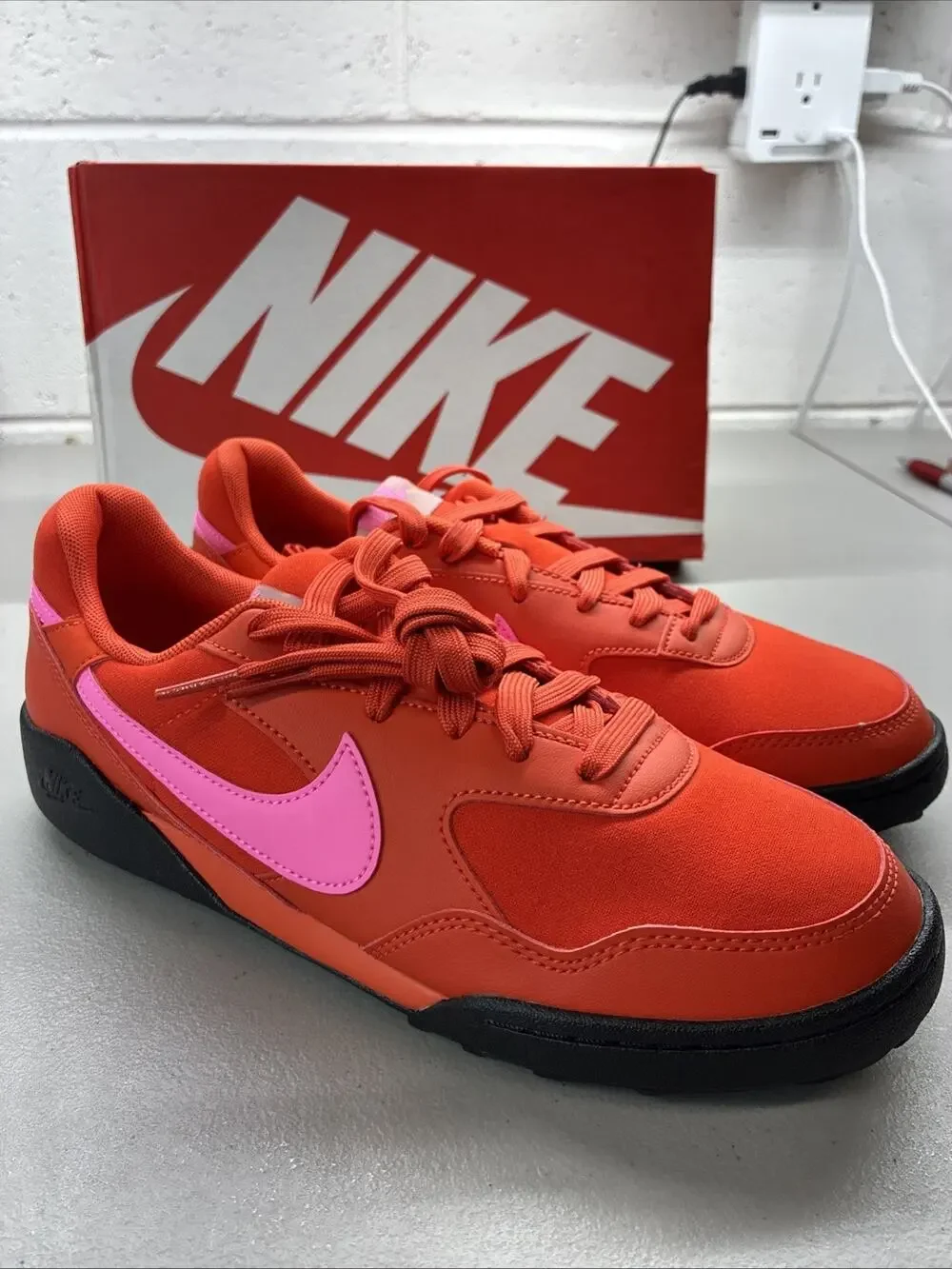 Size 6Y / 7.5W Nike Terra Manta GS Picante Red Pink HV9702-600 New With Box